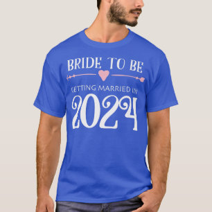 Bride to Be 2024 Engagement Ring Future Bride T-Shirt