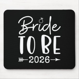 Bride to be 2026 bachelorette party bridal party mouse pad
