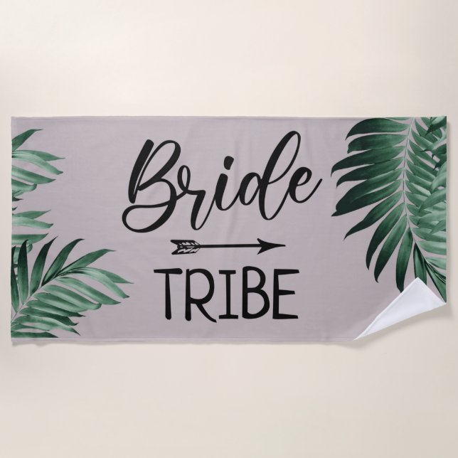 bride to be, bachelorette, personalised beach  bea towel (Front)