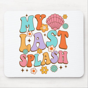 Bride To Be Bridal Shower My Last Splash Beach Bac Mouse Pad