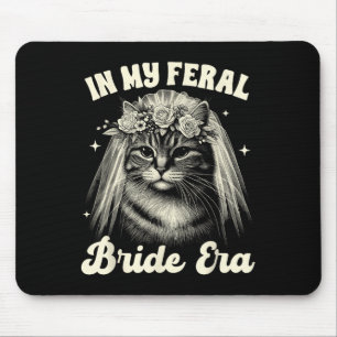 Bride To Be Cat Mum Cat Bridal Wedding In My Freal Mouse Pad