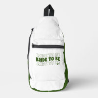 Bride-to-be Compact Hunter Green White