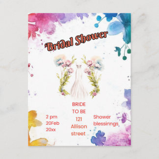 Bride to Be Enclosure Card