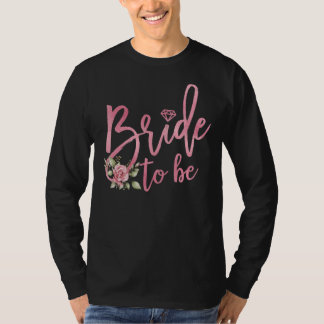 Bride To Be Engaged Wedding Bachelorette Party Bri T-Shirt