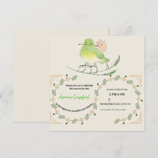 Bride to Be Invitation | Customisable Floral Brida