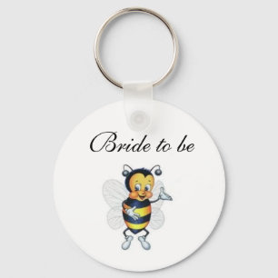 Bride to be key ring