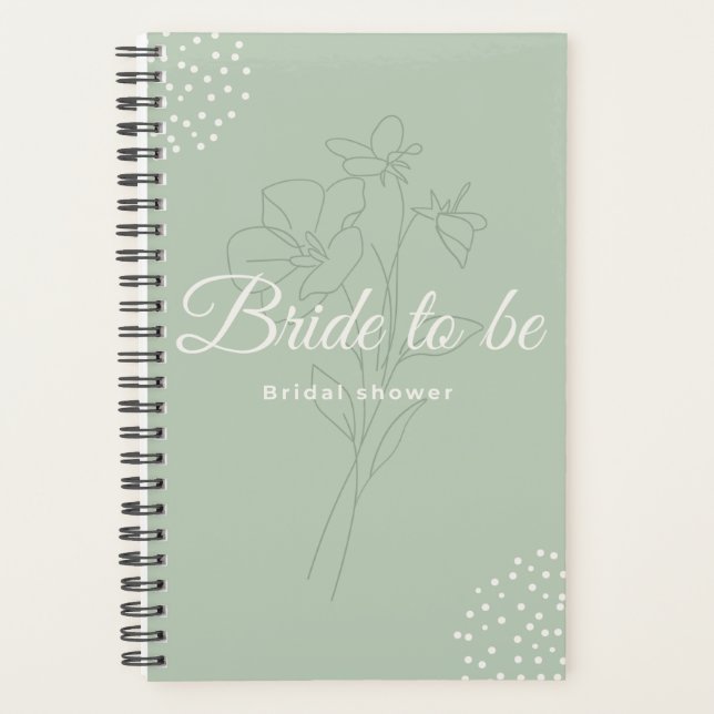 Bride to be planner (Front)