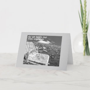 BRIDE TO BE-TO HER HUSBAND TO BE-LOVE CARD