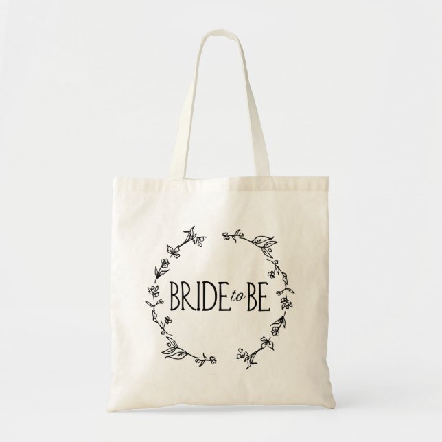 Bride to Be tote Bag (Front)