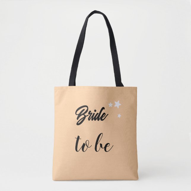 Bride to be tote bag (Front)