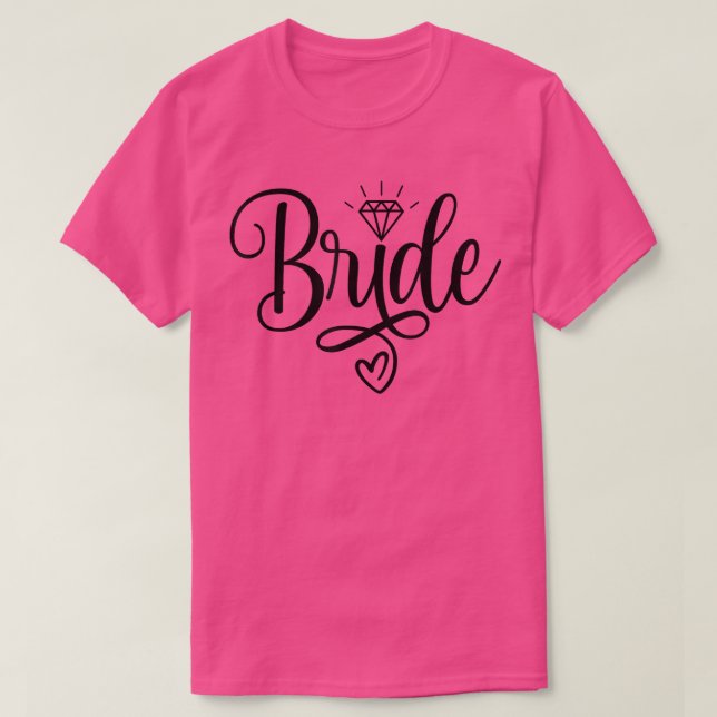 Bride To Be Wedding Ring Future Mrs  T-Shirt (Design Front)