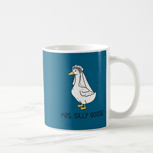 Bride to be wedding silly bride goose gettin' coffee mug (Right)