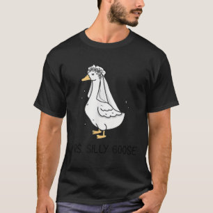 Bride To Be Wedding Silly Bride Goose Gettin Loose T-Shirt