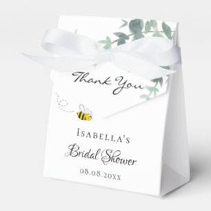 Bride to bee greenery cute thank you favour box