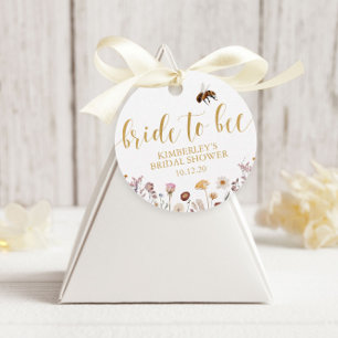 Bride to bee honey tag, Personalised Bridal shower Favour Tags