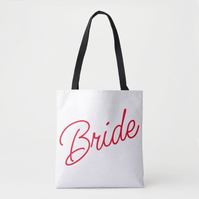 Bride Tote Bag (Front)