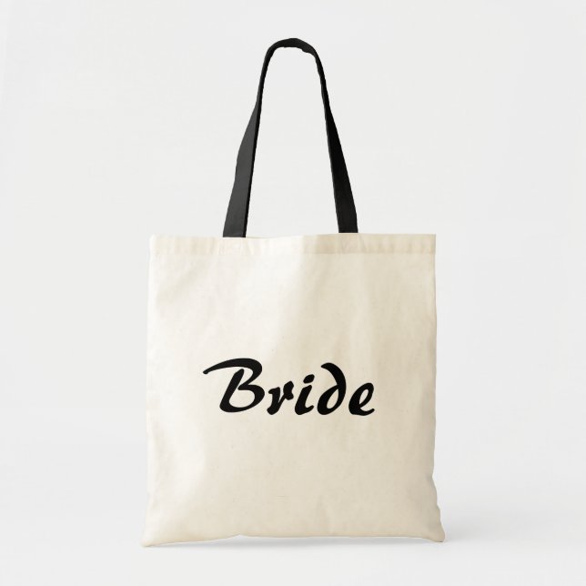 Bride Tote Bag (Front)