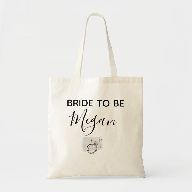 Bride Tote Bag (Front)