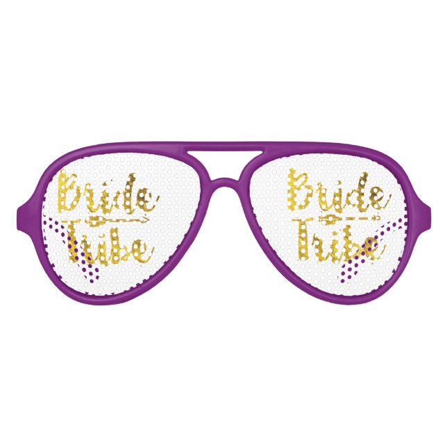Bride Tribe Aviator Sunglasses (Front)