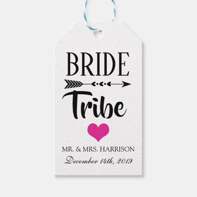 BRIDE TRIBE BRIDAL PARTY GIFT TAG (Front)