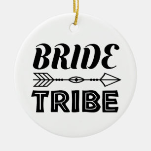 Bride Tribe   Ceramic Tree Decoration