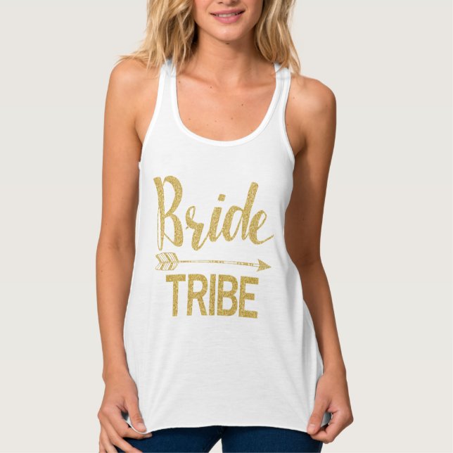 Bride Tribe Chic Singlet (Front)