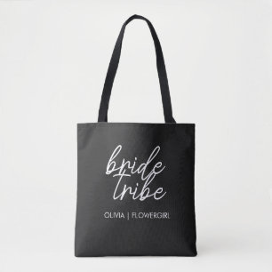 Bride Tribe   Destination Wedding Flower Girl Tote Bag