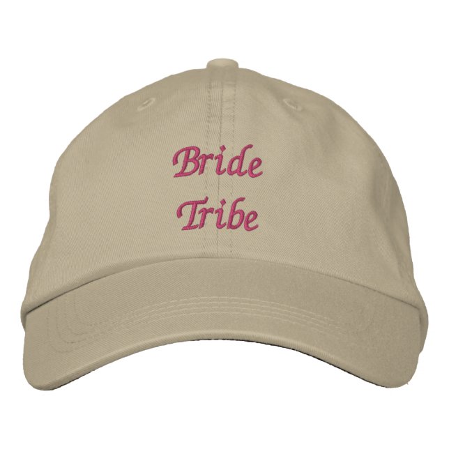 Bride Tribe Embroidered Hat (Front)