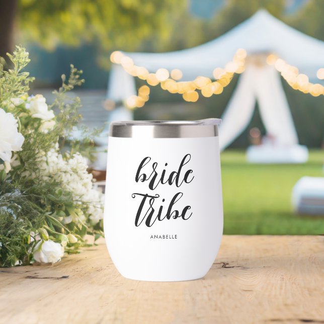 Bride Tribe Modern Minimalist Bachelorette Party (Wedding)