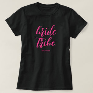 Bride Tribe Modern Minimalist Bachelorette Party T-Shirt
