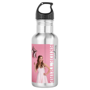 Bride Tribe Photo Stainless Steel Water Bottle  
