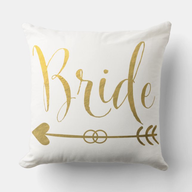 Bride Tribe Pillow (Front)