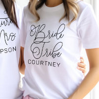 Bride Tribe Script Calligraphy Name