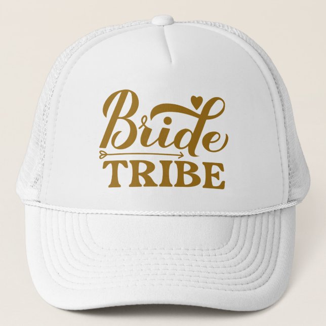 Bride Tribe Trucker Hat (Front)