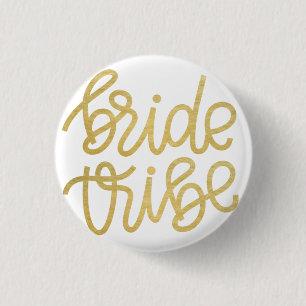 Bride Tribe Wedding Button