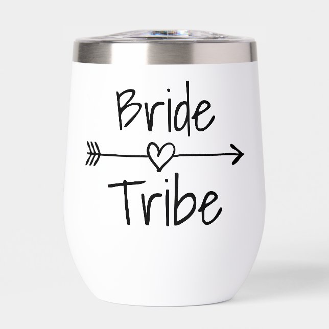 Bride Tribe wedding party favour personalised (Front)