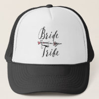 Bride Tribe with Arrow Trucker Hat