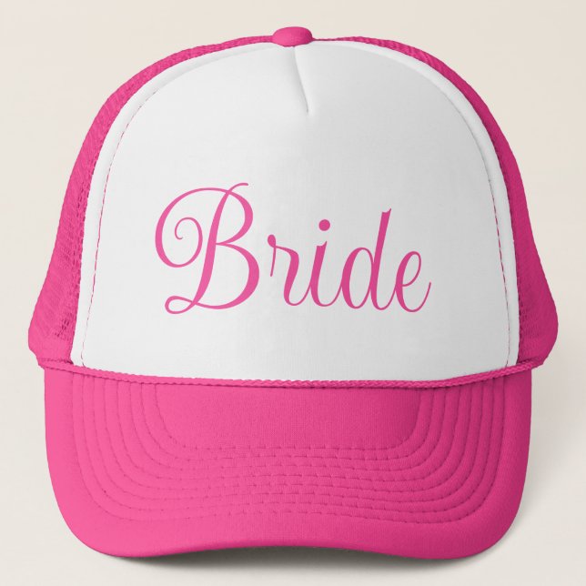 Bride Trucker Hat (Front)