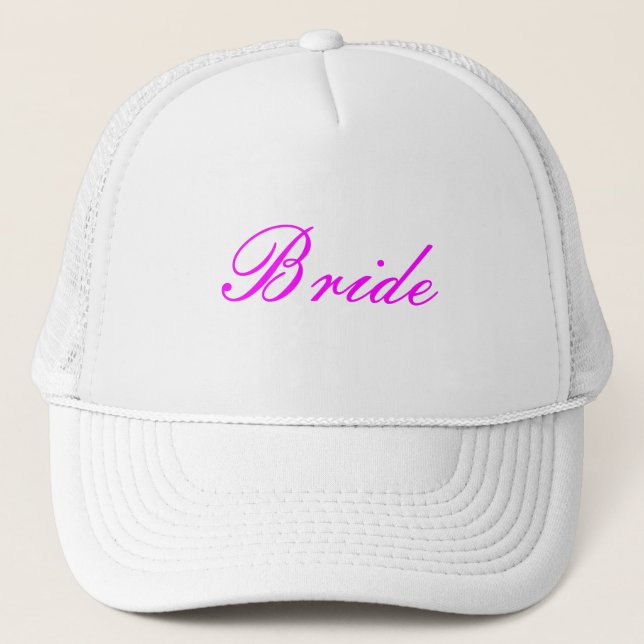 Bride Trucker Hat (Front)