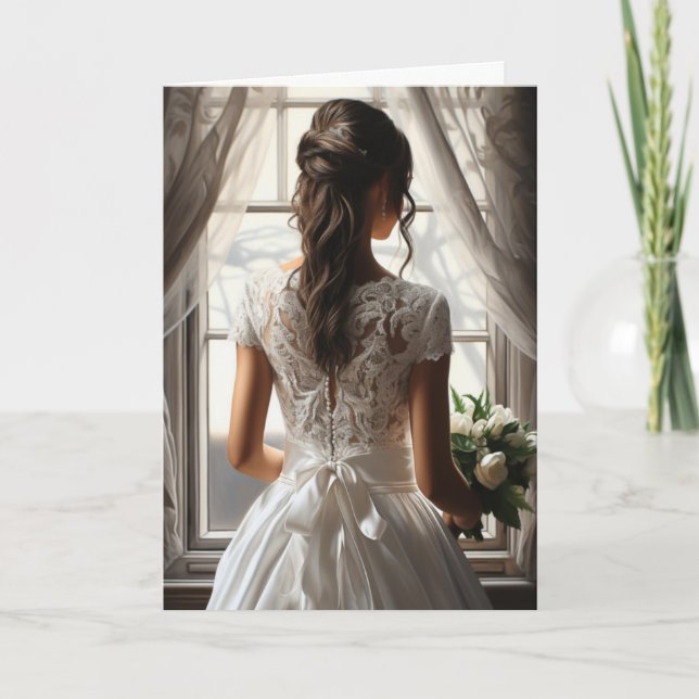 Bride Wedding Card (Front)
