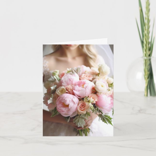 Bride Wedding Card (Front)