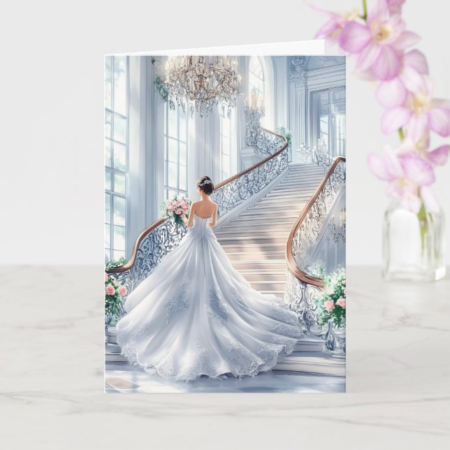 Bride Wedding Card (Orchid)