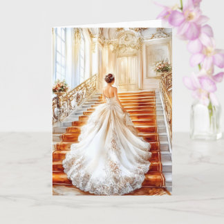 Bride Wedding Card