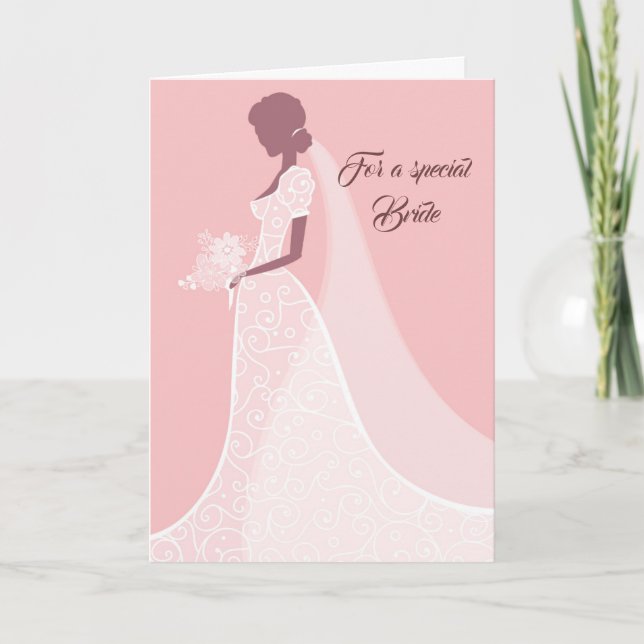 Bride Wedding Card (Front)
