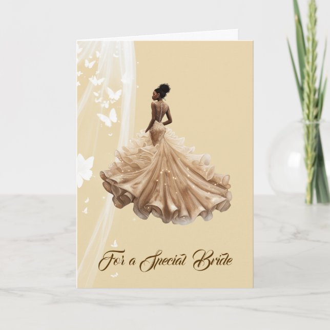 Bride Wedding Card (Front)