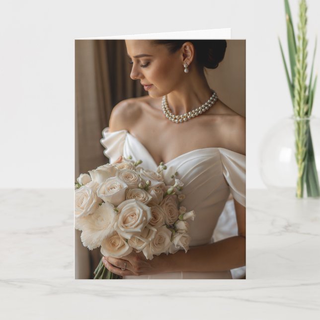 Bride Wedding Card (Front)