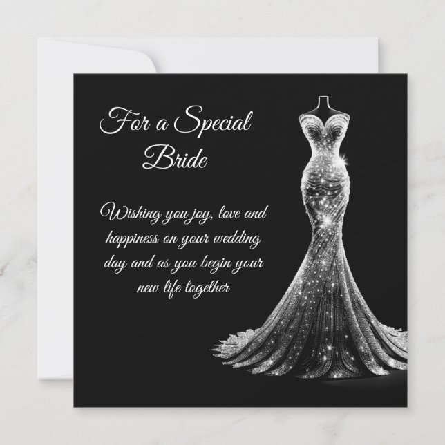 Bride Wedding Card (Front)