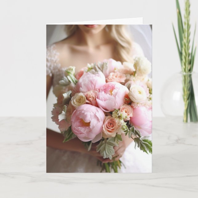 Bride Wedding Card (Front)