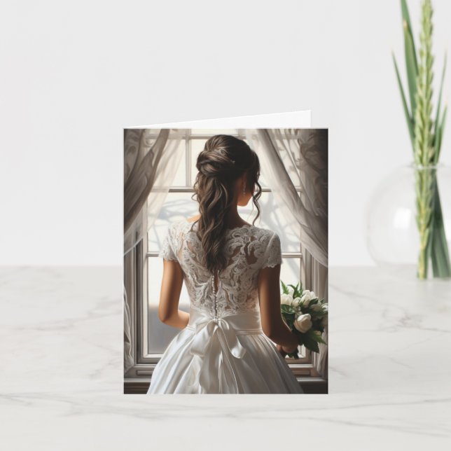 Bride Wedding Card (Front)