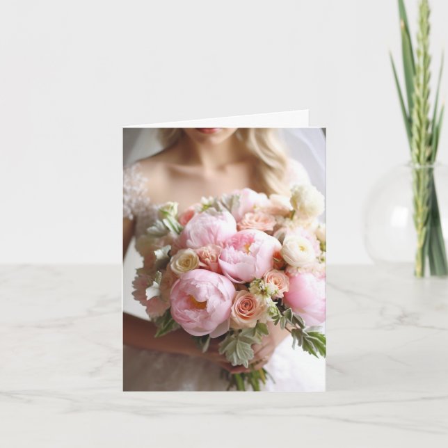 Bride Wedding Card (Front)